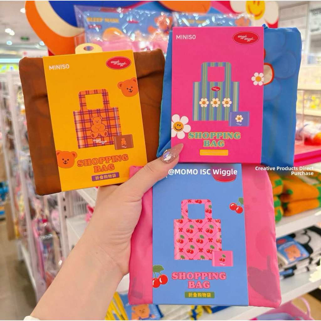 Wiggle Wiggle X Miniso bag Miniso China ของแท้ พร้อมส่ง