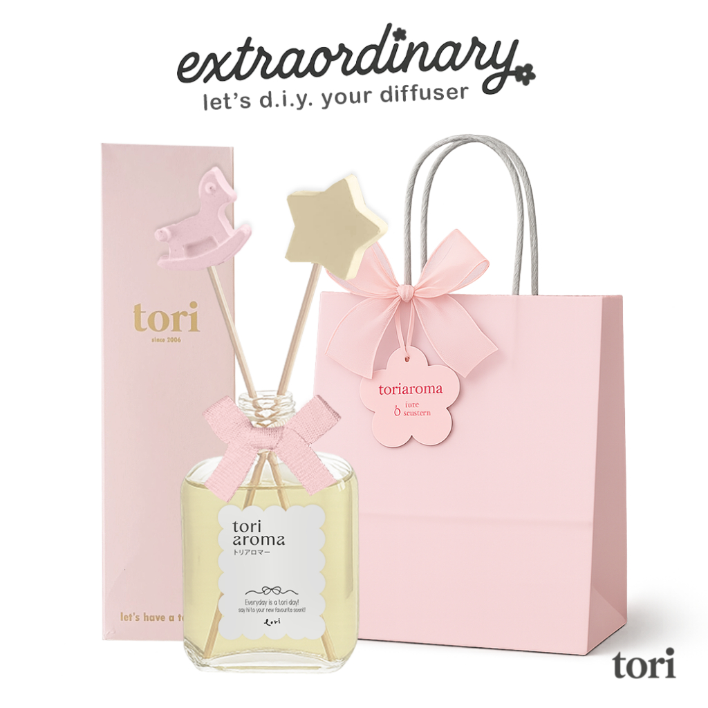 TORIAROMA | Extraordinary Star x Horse ⭐️ 🎠🌟 ก้านไม้หอมอโรมา พร้อมก้านปูนสุดน่าคิวท์ หอมน่ารักกก 🤍