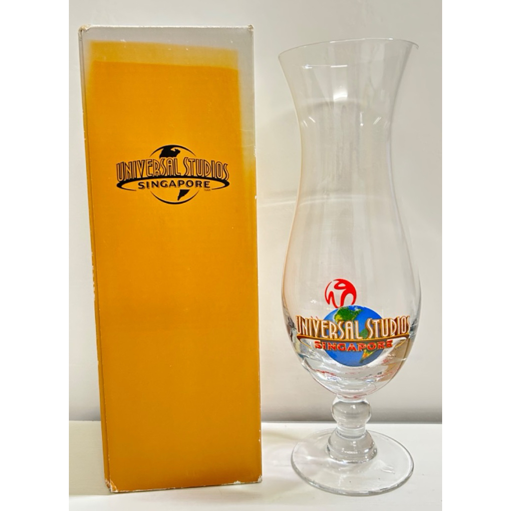 🌏✨ [พร้อมกล่อง] แก้ว Hurricane ลาย Universal Studios Singapore ของแท้ พร้อมกล่อง ✨🌏