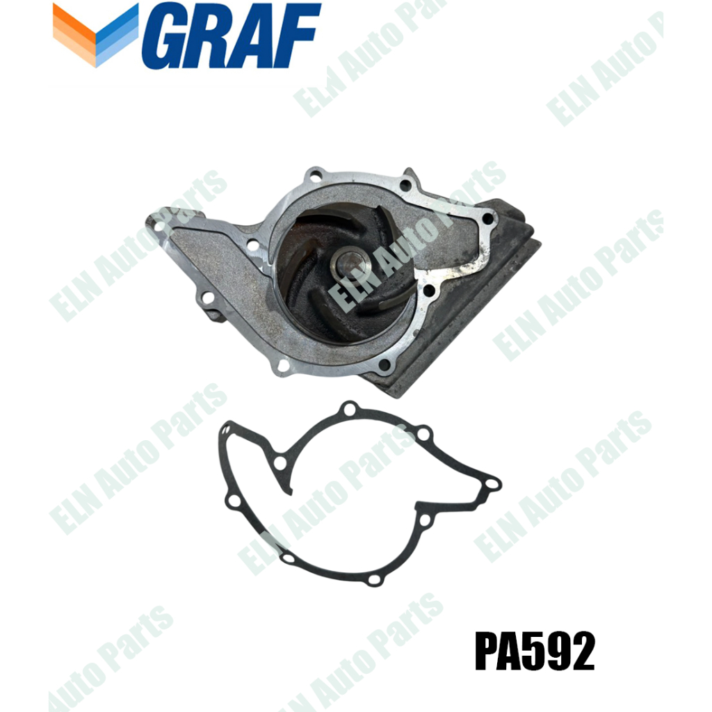 ปั๊มน้ำ (water pump) AUDI 80, 100 2.6i 2.8 ปี 1991, A6 2.6 2.8 ปี 1994
