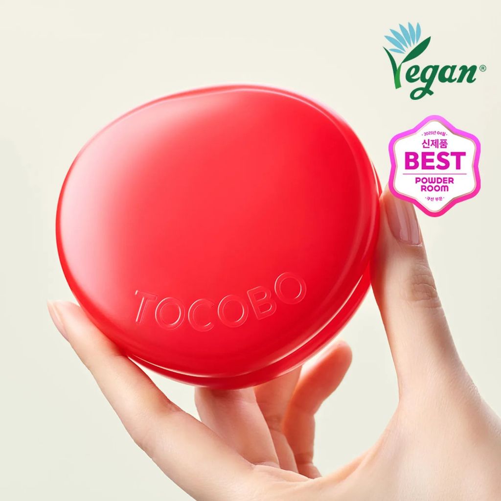 TOCOBO كوشن نباتي Apple Dewy Fit ‏SPF50+ ‏15 غ — صورة 3