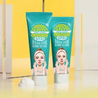 [โฟมล้างหน้า] ARIUL Smooth & Pure Deep Clean Cleansing Foam 80 ml.