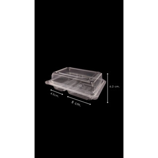 DD-104A-2ช่อง แบบล๊อค (100ใบ) บรรจุภัณฑ์เบเกอรี่ ที่ใส่อาหาร…