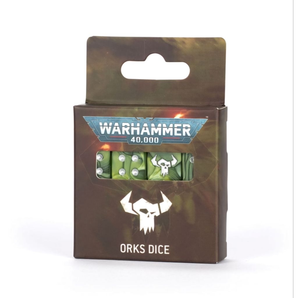 พร้อมส่ง Warhammer 40k: Ork: limited Dice set