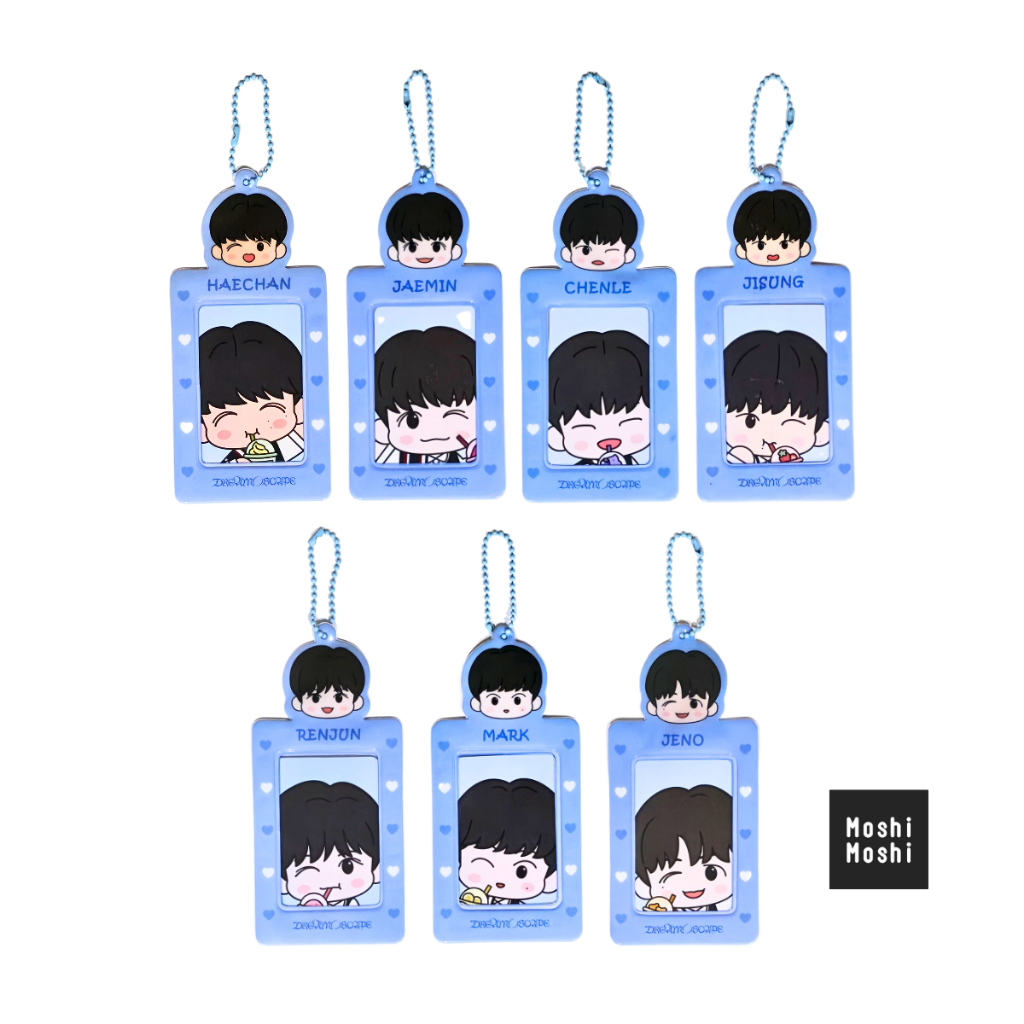 Moshi Moshi x NCT DREAM Photocard Holder พวงกุญแจ Frame card ลิขสิทธิ์แท้ รุ่น 6100004766-4772