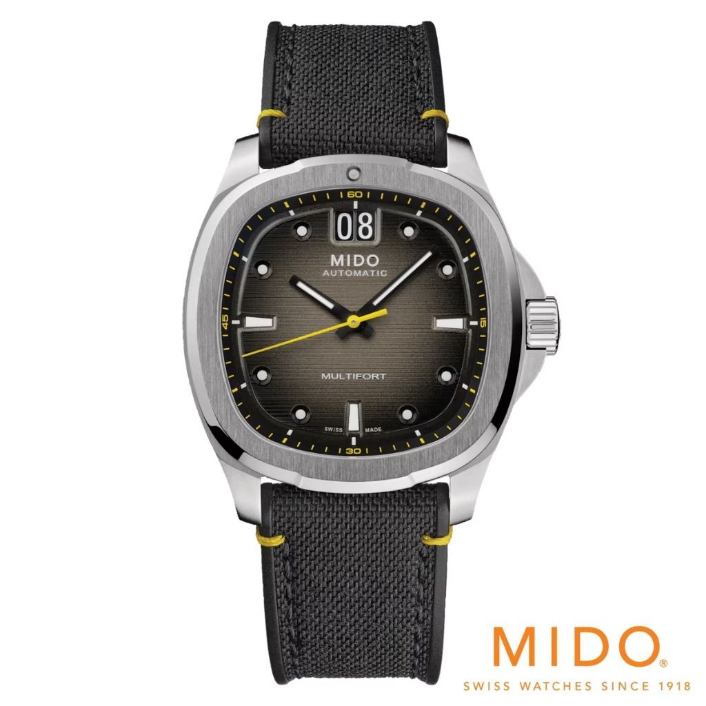 Mido รุ่น MULTIFORT TV BIG DATE นาฬิกาสำหรับผู้ชาย รหัสรุ่น M049.526.17.081.01