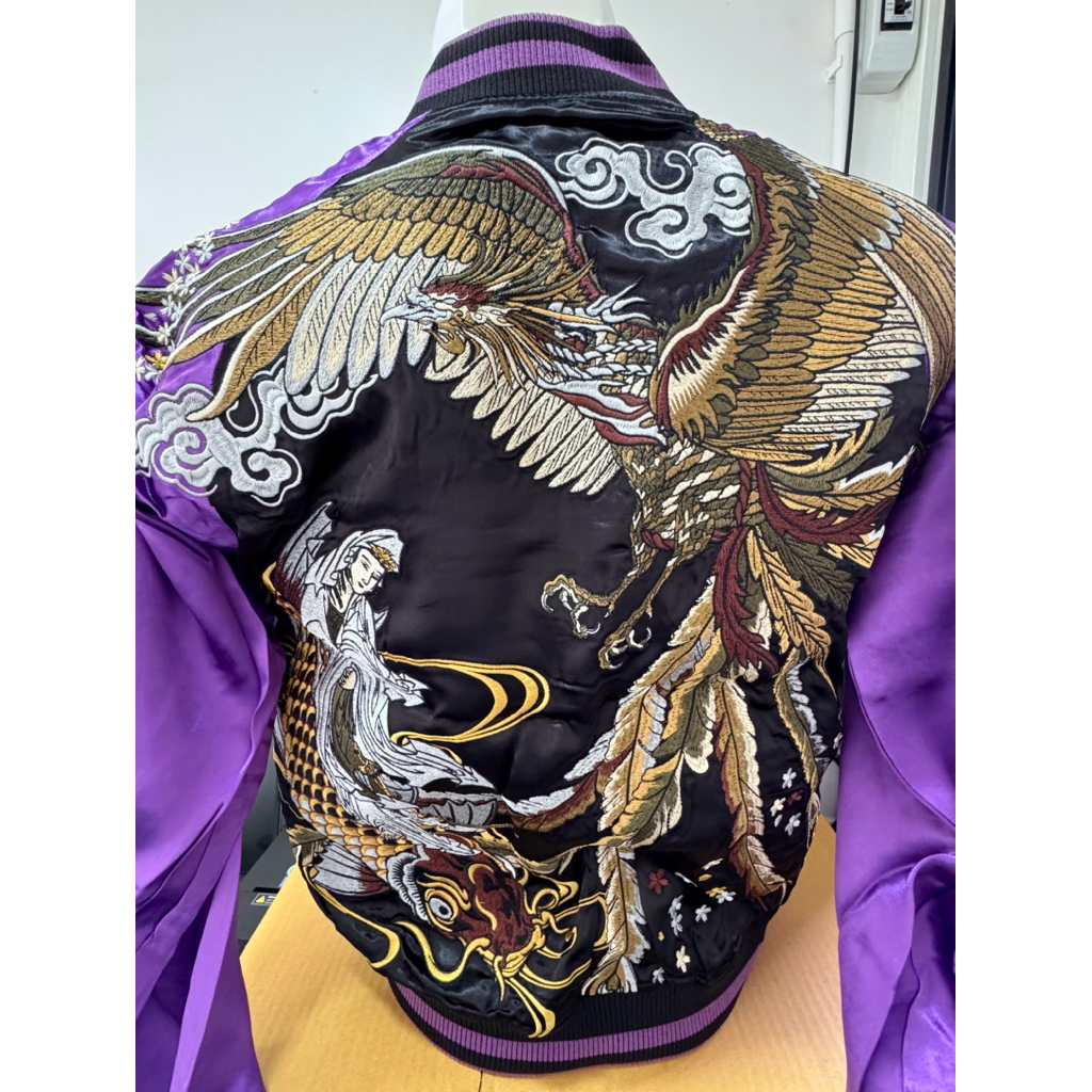 sukajan jacket เสื้อปักลายมังกร เสื้อแจ็คเก็ตญี่ปุ่น ซูกะจัน สุกะจัน