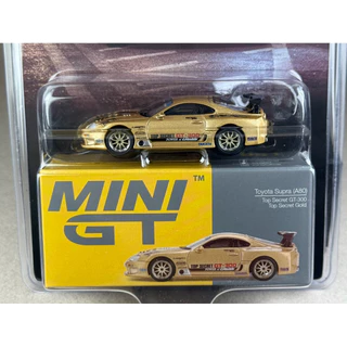 ▫️Toyota Supra (A80) Top Secret GT-300 Top Secret Gold #961 Scale 1:64 ยี่ห้อ Mini GT