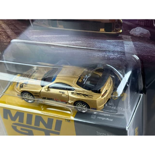 ▫️Toyota Supra (A80) Top Secret GT-300 Top Secret Gold #961 Scale 1:64 ยี่ห้อ Mini GT