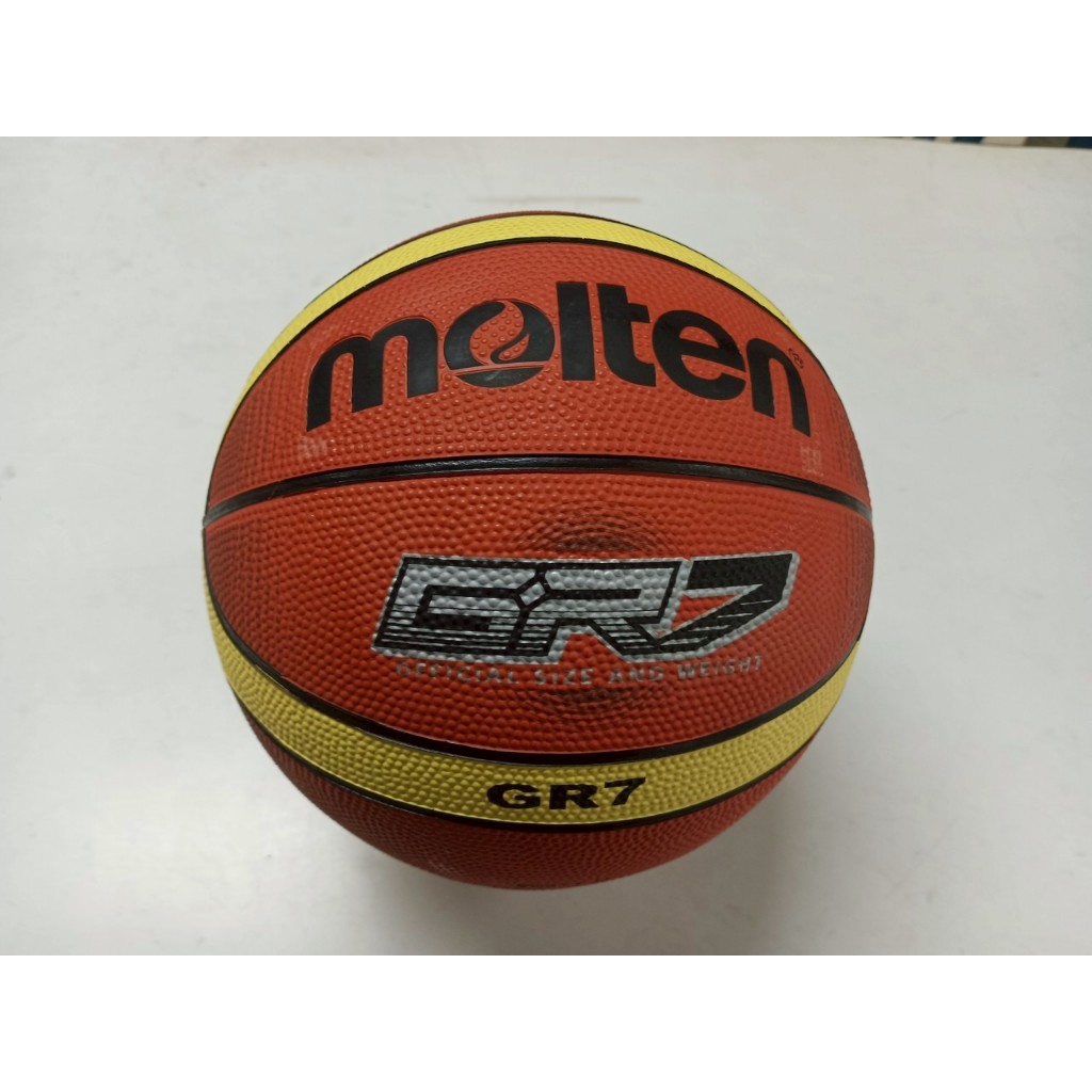 Molten รุ่น GR7 ลูกบาสเกตบอล เบอร์ 7 ลูกบาส  BGRX7 ลูกบาสของแท้ 100% มี มอก. Size7