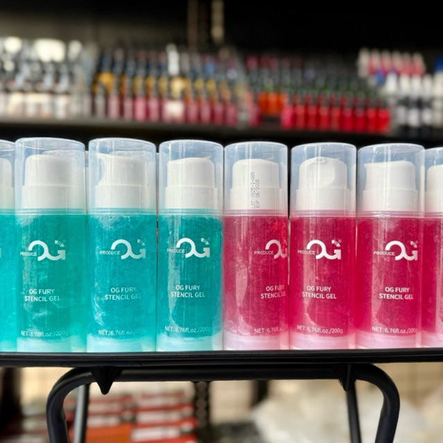 น้ำยาลอกลาย OG stencil gel 200g