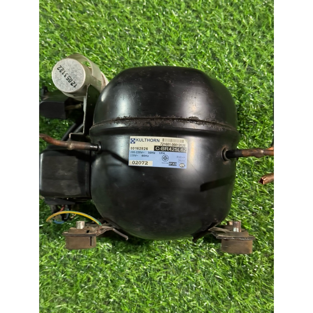 คอมเพรสเซอร์ตู้แช่ (kk) C-BR425L6Zน้ำยา R404a ของแท้มือสอง(1/3)