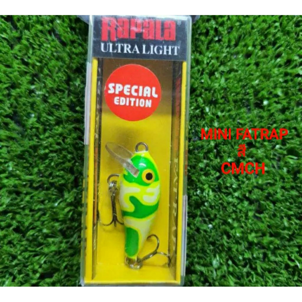 เหยื่อปลอมอุปกรณ์ตกปลา rapala.mini.fat.rap.special.edition MFR-3 ราคา ถูกที่สุด ดีลบีเคเค แกลเลอรีภาพที่ 7