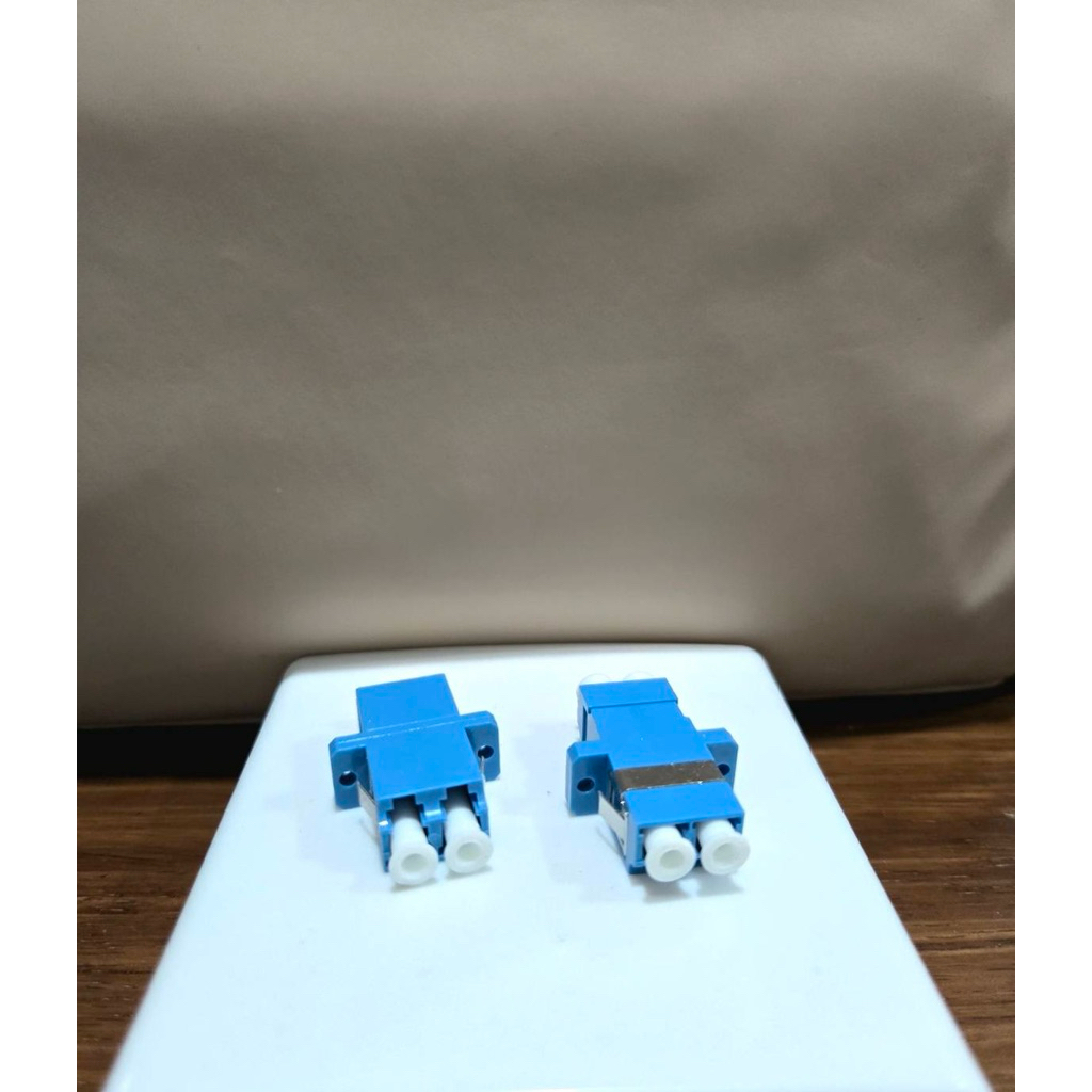 อุปกรณ์ต่อตรงหัวไฟเบอร์ หัวไฟเบอร์ออฟติก Connecterต่อกลางสาย LC Duplex Fiber Optic Adapter/ SC APC /  SC UPC / FC UPC
