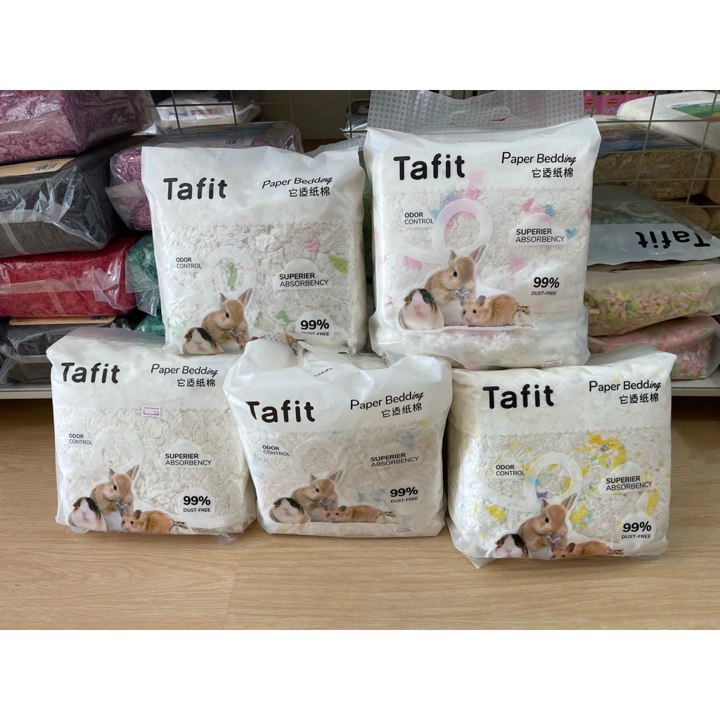 Tafit กระดาษนุ่มมมม ไม่มีฝุ่น รองกรงแฮมสเตอร์ ดอร์เมาส์ ไจแอนท์ชอบมาก