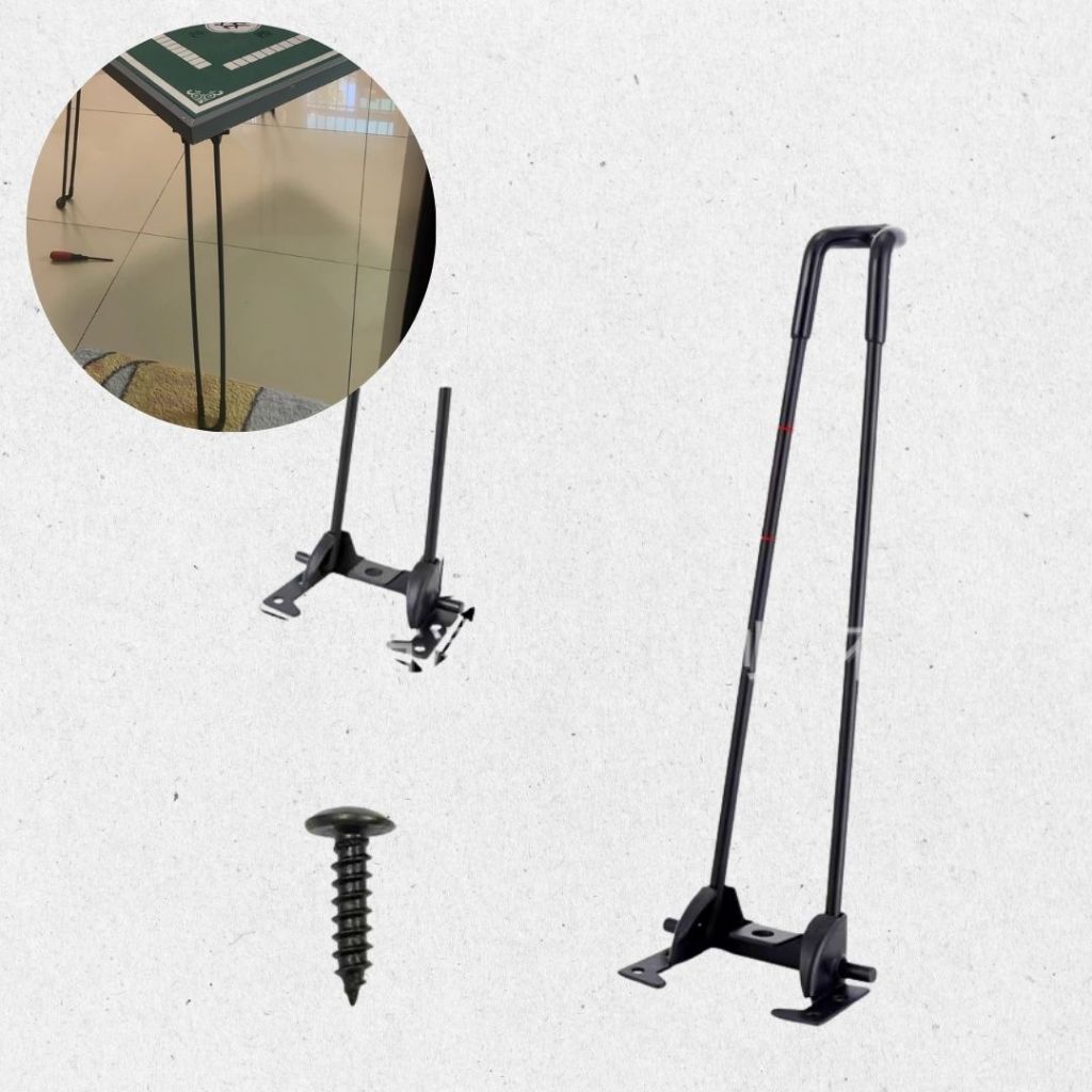 พร้อมส่งด่วน  ขาโต๊ะเหล็กพับได้ ขาโต๊ะ ขาโต๊ะDIY ขาโต๊ะเหล็กแบบพับได้ อุปกรณ์ทำโต๊ะ อุปกรณ์ช่าง