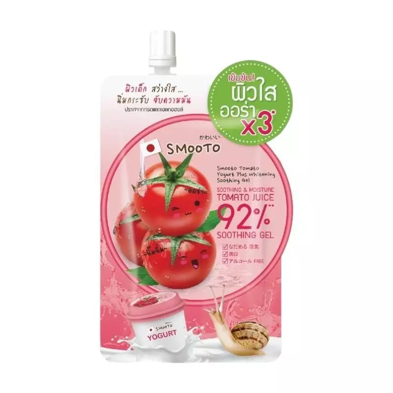 Smooto สมูทโตะ เจลคอลลาเจน Peachy Ice White Collagen 40g-50g - สกินแคร์ thumbnail 5