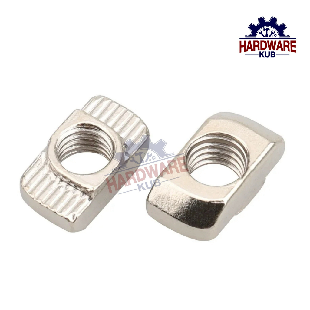 ชุด 100 ตัว ฟรีนัท น็อตยึดราง Series 20 M3 M4 M5 TNUT150 free nut T-Nut - รูปที่ 3