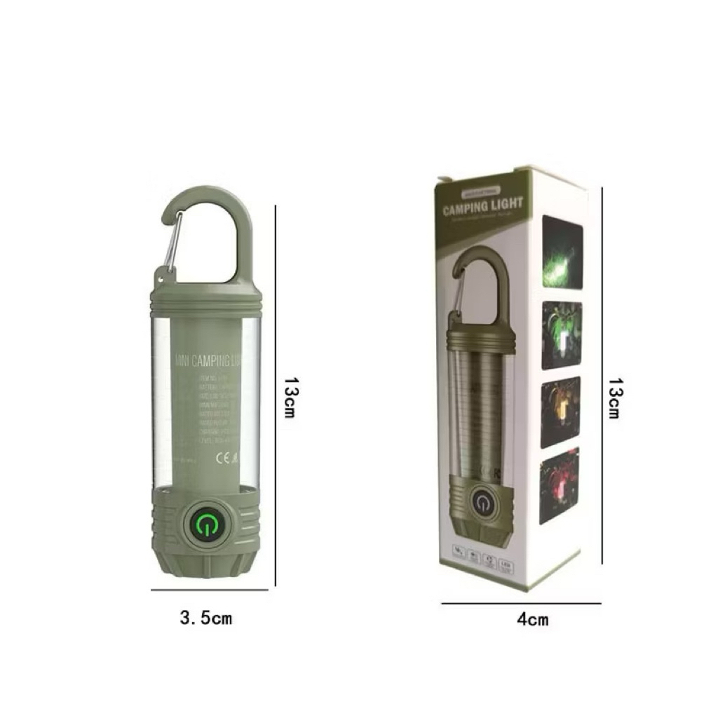 ไฟฉาย โคมไฟตั้งแคมป์ กันน้ํา ไฟแคมป์ปิ้ง ไฟฉายสว่างมากชาร์จ usb mini โคมไฟ LED แบบพกพา - รูปที่ 5