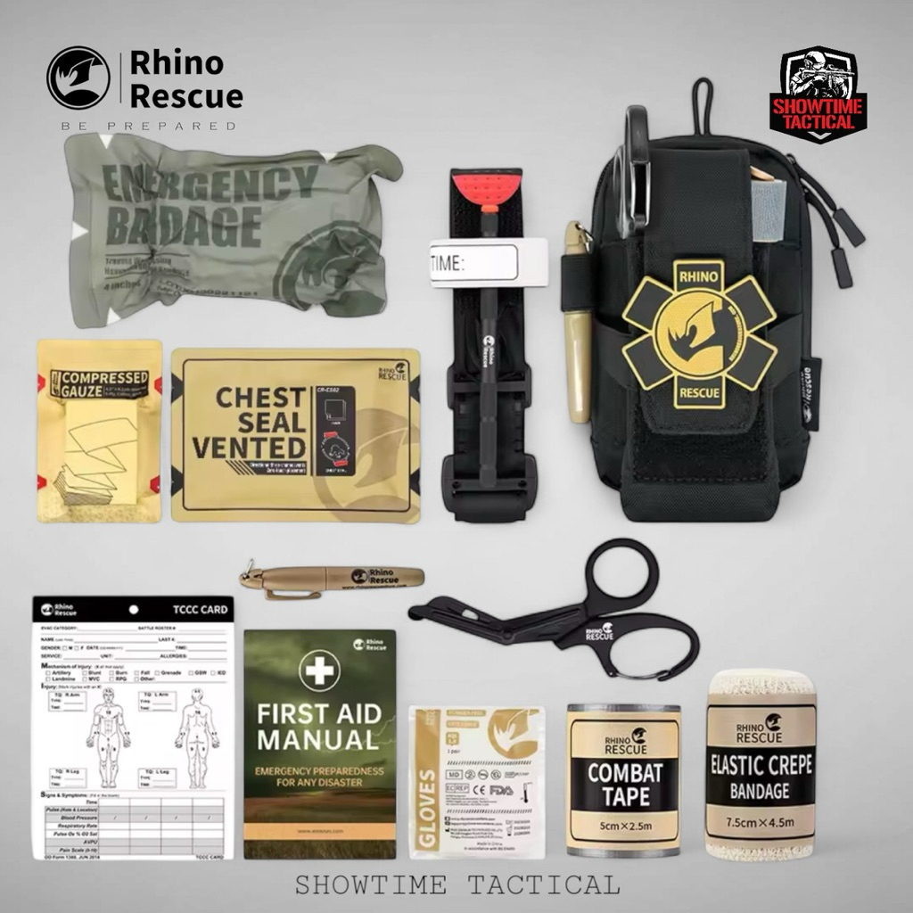 Rhino Rescue Ifak Kit | ชุดปฐมพยาบาล ชุดหมออ่วม สำหรับเจ้าหน้าที่ทหาร ตำรวจ หน่วยกู้ภัย นักเดินป่า