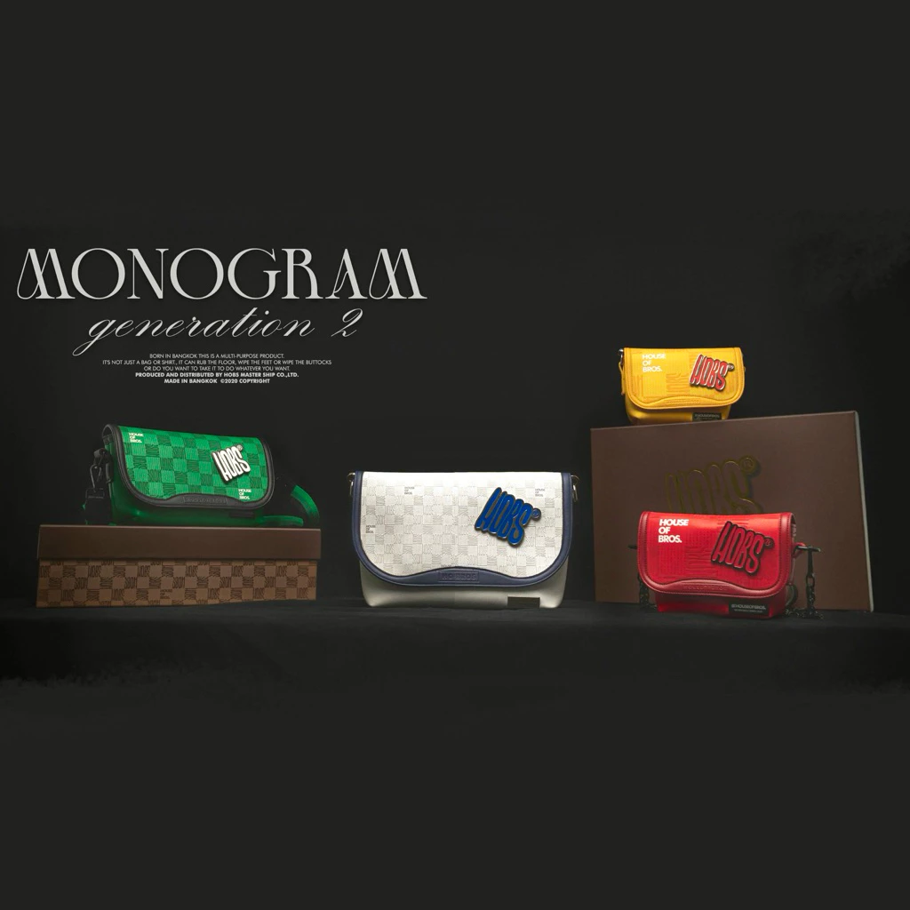 กระเป๋า Hobs Monogram Series 2025 | 12Monkey | Tiny | Milli