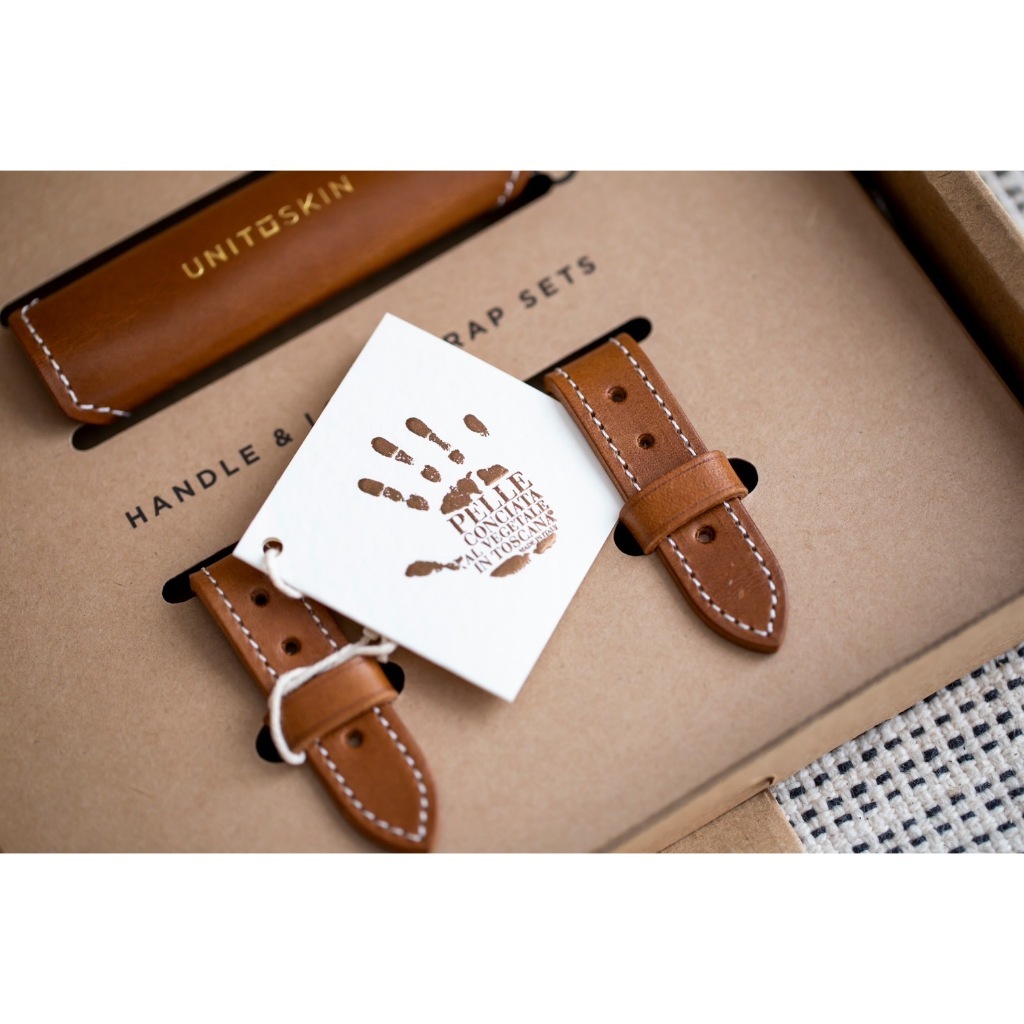 UNITO Leather Handle & Strap Set ชุดหนังสำหรับกล่อง Stanley
