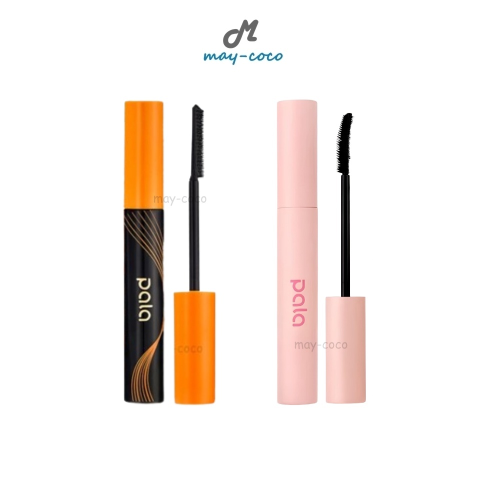 ถูก/แท้/มีไลฟ์ มาสคาร่า PALA Thick Curly Waterproof Priming/Thick And Long Mascara พาลา ปัดขนตา ขนตางอน สีดำ กันน้ำ