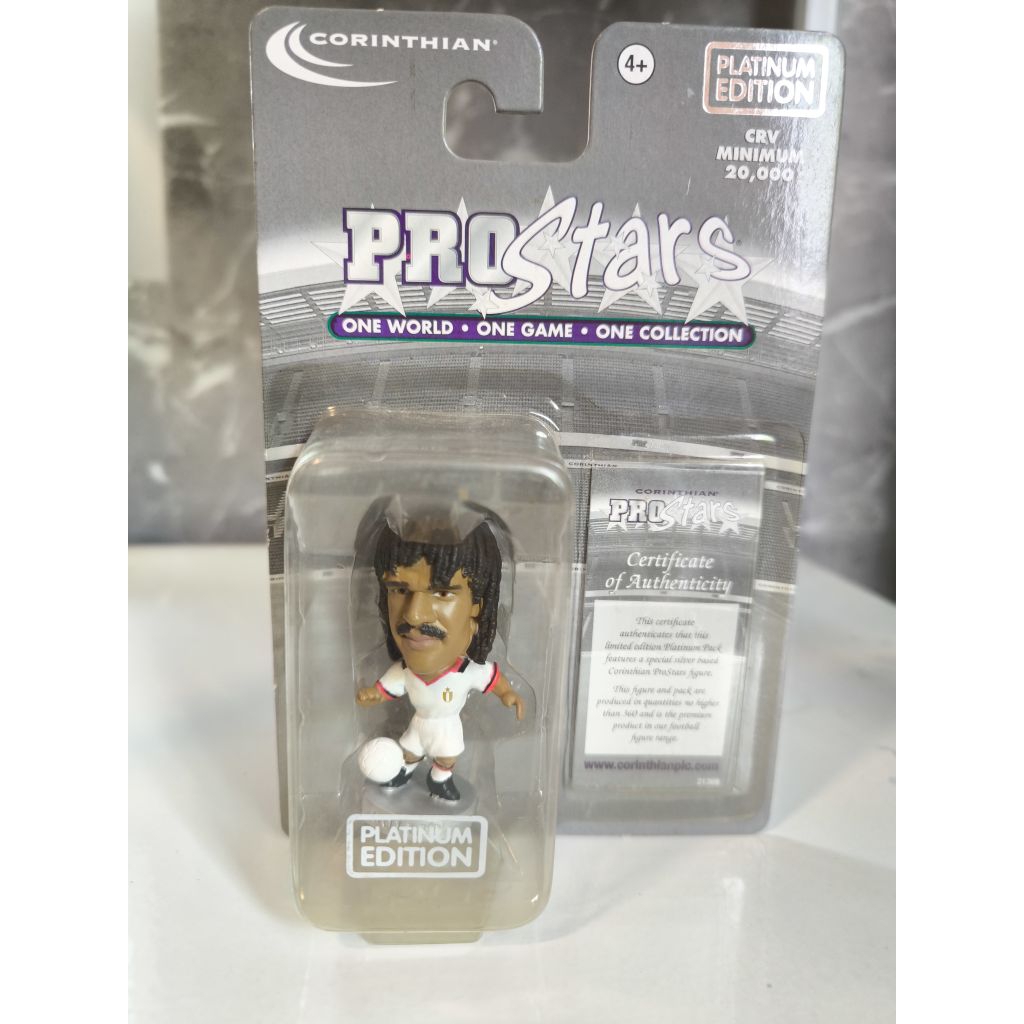 โมเดลนักฟุตบอล รุด กุลลิท โปรสตาร์แพลตตินั่มเอซี มิลาน Ruud Gullit Prostars Plattinum Ac Milan ขนาด7