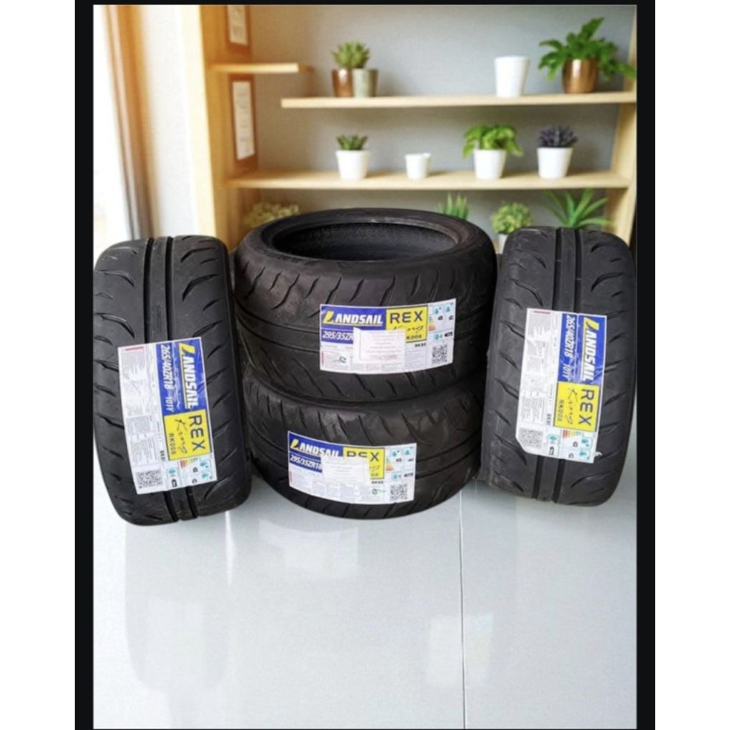 ยางรถยนต์ย Landsail รุ่น REX King RK008 265/40R18=2เส้น, 295/35R18=2เส้น​ยางใหม่ปี2025ยางซอฟเทรดแวร์