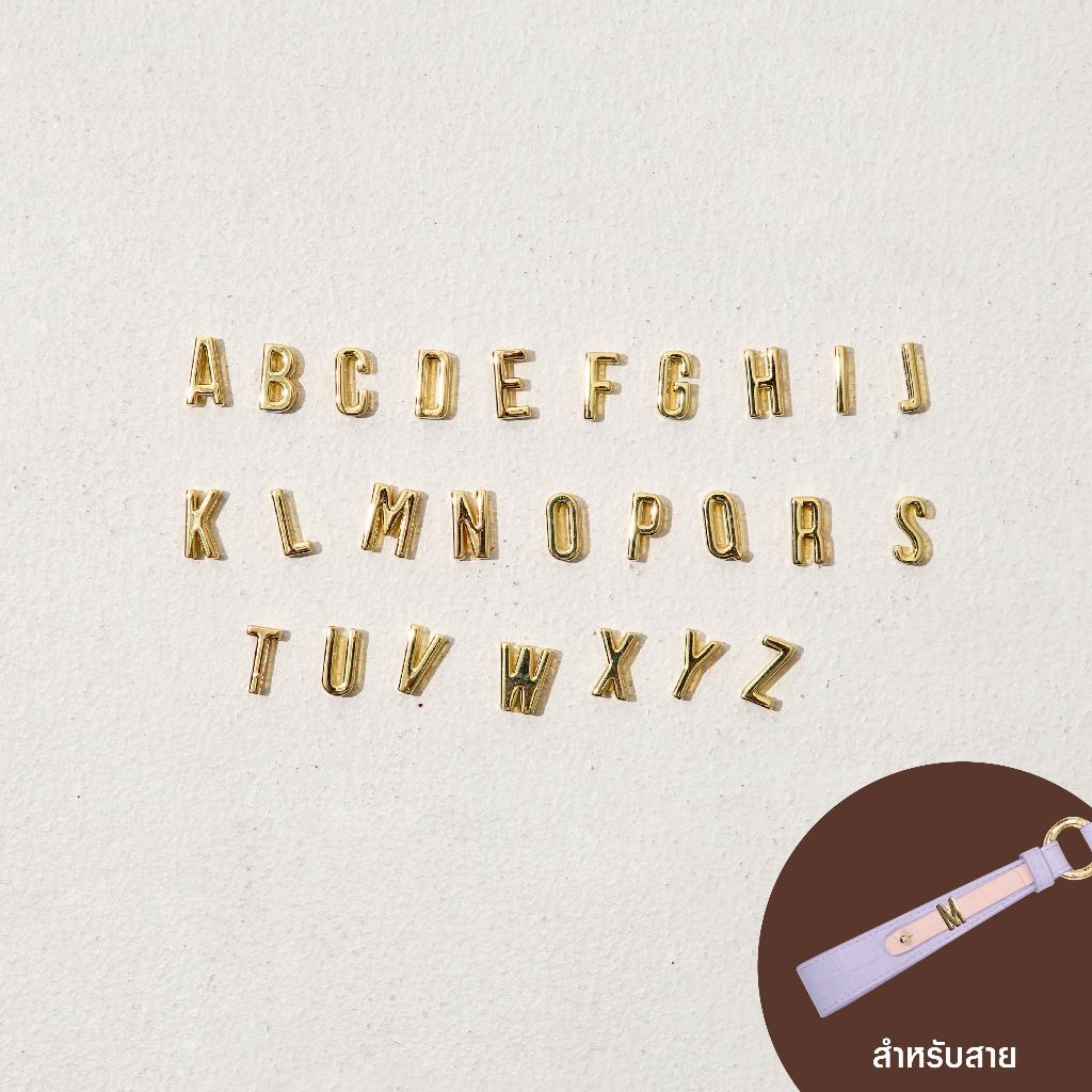 (สำหรับใส่สาย) MUSE - Alphabet (10mm)