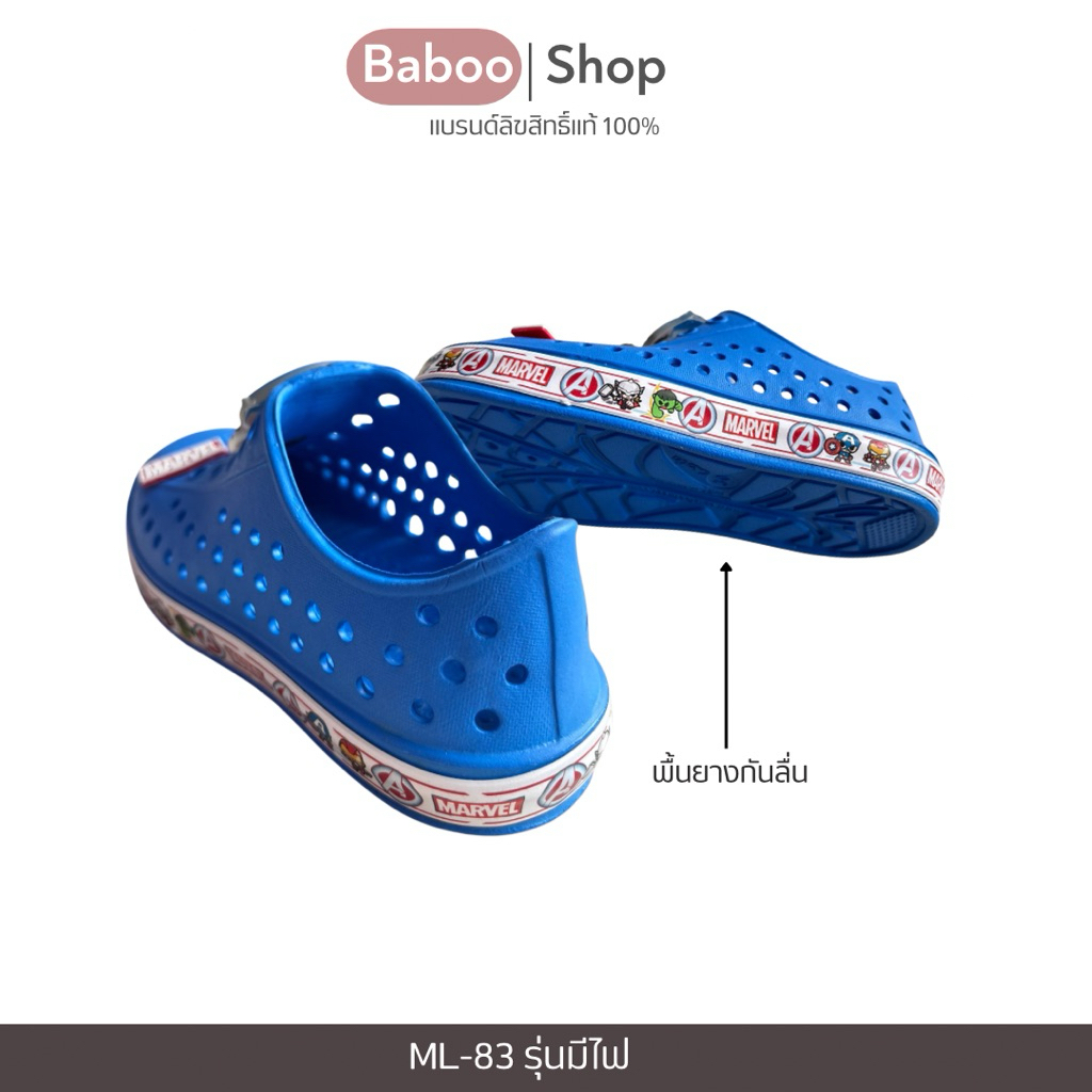 รองเท้าแตะรัดส้น spidermanลิขสิทธิ์แท้ - รูปที่ 3