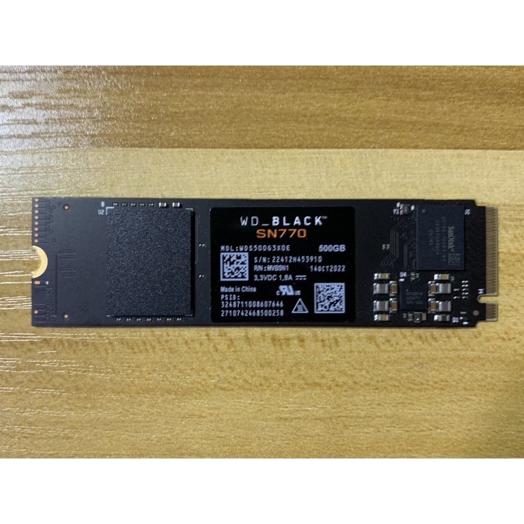 WD BLACK SN770 500GB ( ประกันเหลือ )