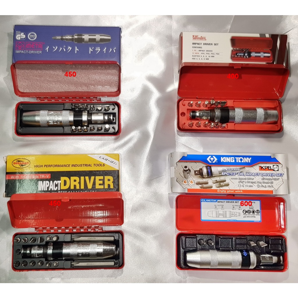 ไขควงตอก KINGTONY META WINTON DURAMAX  [ IMPACT DRIVER ] 4112FR  4110FR