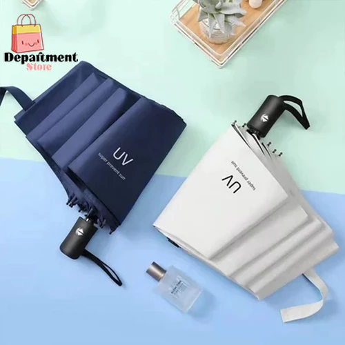 ร่มพับอัตโนมัติ กันแดด กันฝน UV