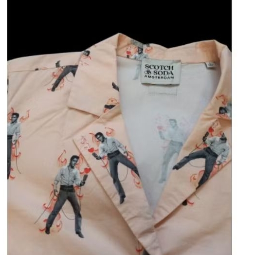เสื้อเชิ้ตหญิง elvis x Scoth&Soda
