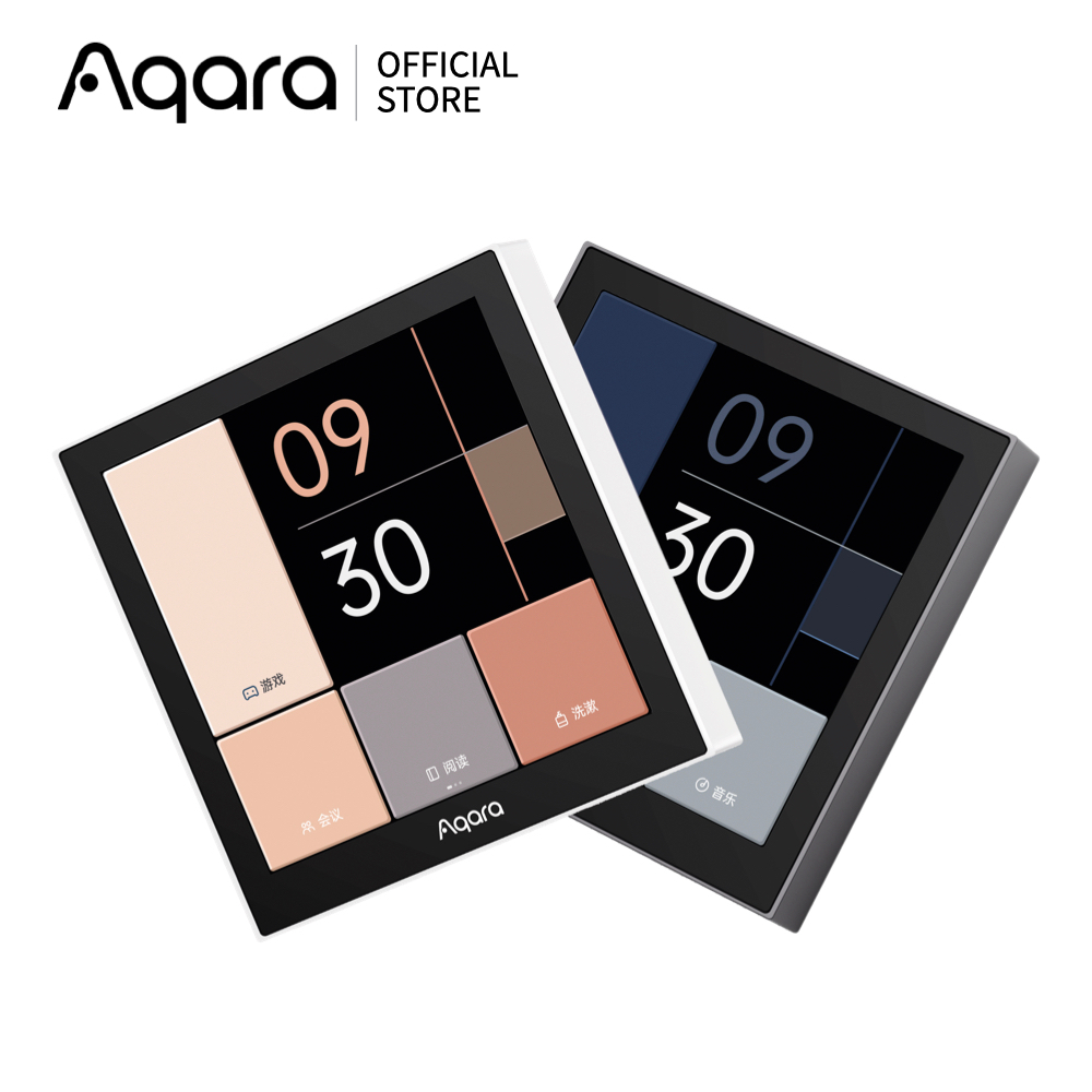 Aqara Panel Switch S100 สวิตช์สัมผัสดีไซน์พรีเมียม รีเลย์ 3 ช่อง Zigbee 3.0 + Wi‑Fi