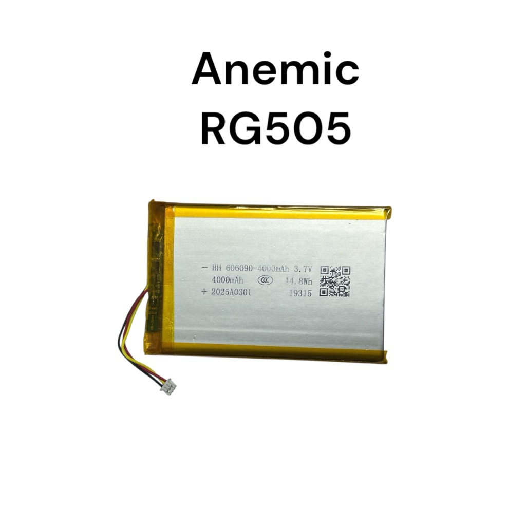 Battery for Anbernic RG505 Anbernic FL606090 4000mAh ปลักเสียบขนาด 1.25 3pin เครื่องเกมเปิดคอนโซลมือ