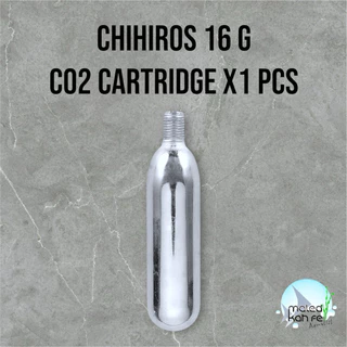 Chihiros 16 g CO2 Cartridge หลอด เติม คาร์บอนไดออกไซด์ ชุด 1 3 หลอด ใช้กับ Chihiros Mini co2 regulator kit สำรอง อะไหล่