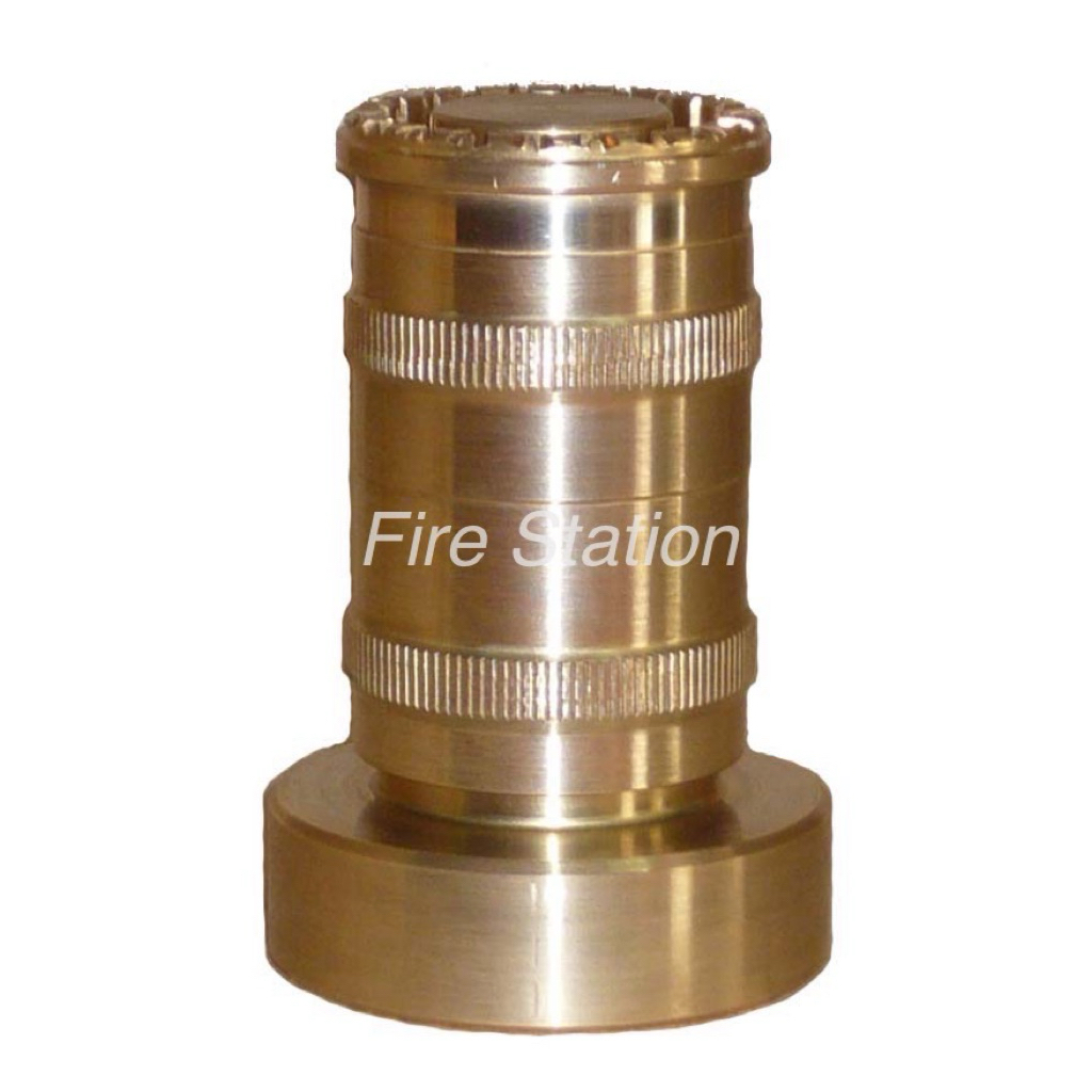 หัวฉีดดับเพลิง แบบปรับฝอย 1.5“ เกลียวอเมริกัน NH (ทองเหลือง)