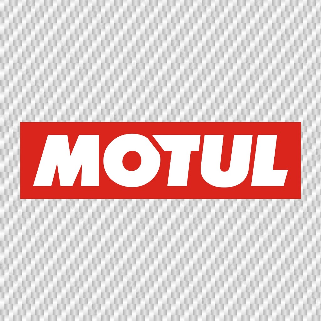 motul สติกเกอร์  พีวีซีกันน้ำ ขนาด 3.5 x 13 cm ราคชิ้นละ 19 บาท เป็นงานตัดไดคัท **ไม่ใช่งานพิมพ์**