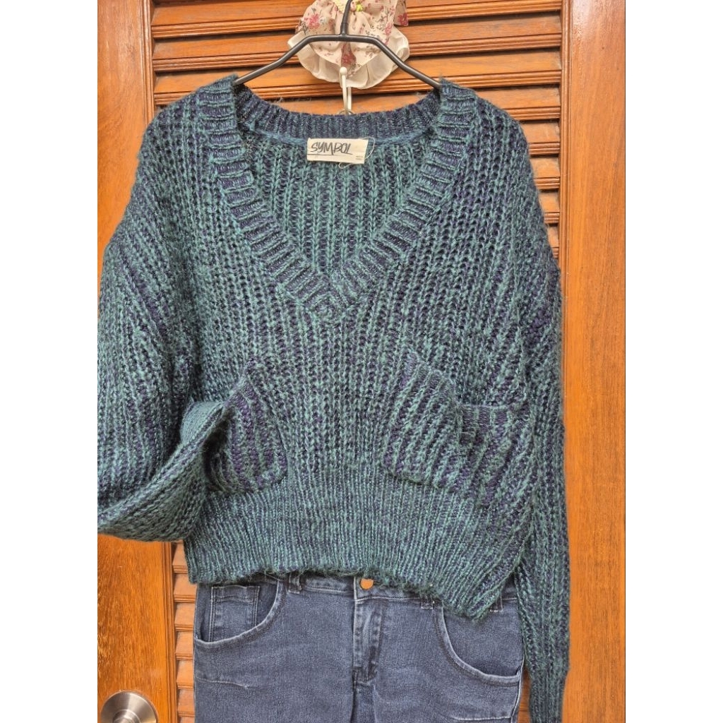 มือ2) เสื้อสเวตเตอร์ แบรนด์เกาหลี,Symbol