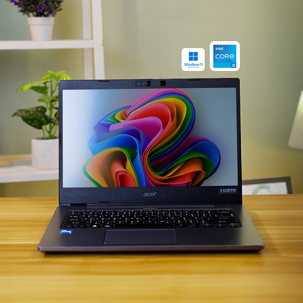 โน๊ตบุ๊ค Acer Travel Mate TMP414-51-545M | 14″ FHD | Intel Core i5-1135G7 | 16GB | 256GB M.2 NVMe