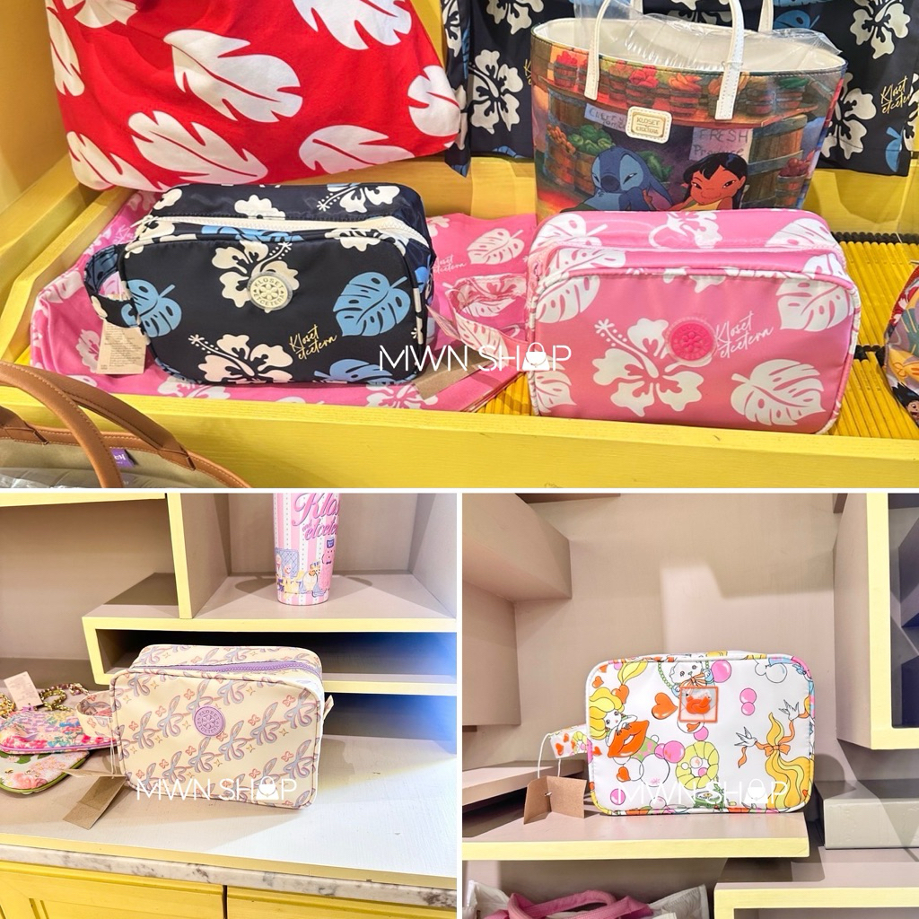 Kloset กระเป๋า มีโค้ดลด30% เครื่องสำอางค์มีหู ใบใหญ่ จุของ ของแท้จากชอป