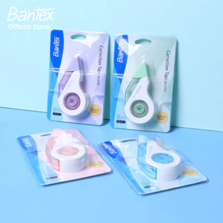 Bantex เทปลบคำผิด อุปกรณ์ลบคำผิด แบบพกพา ขนาดเล็ก กระทัดรัด อุปกรณ์การเรียนและสํานักงาน Correction Tape