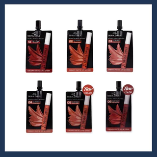 (6ซอง/กล่อง) นามิ เมคอัพโปรโซลเกิร์ล Nami Make Up Seoul Girls Creamy Matte Lip & Cheek ขนาด 2g.