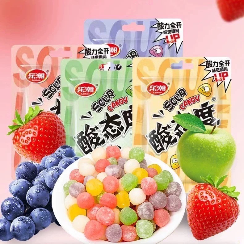เยลลี่น้ำเข็ง Sour Candy เปรี้ยวจี๊ด เย็นซ่าทะลุใจเคี้ยวแล้วสะใจทุกคำ สดชื่นจนต้องหยิบซ้ำ
