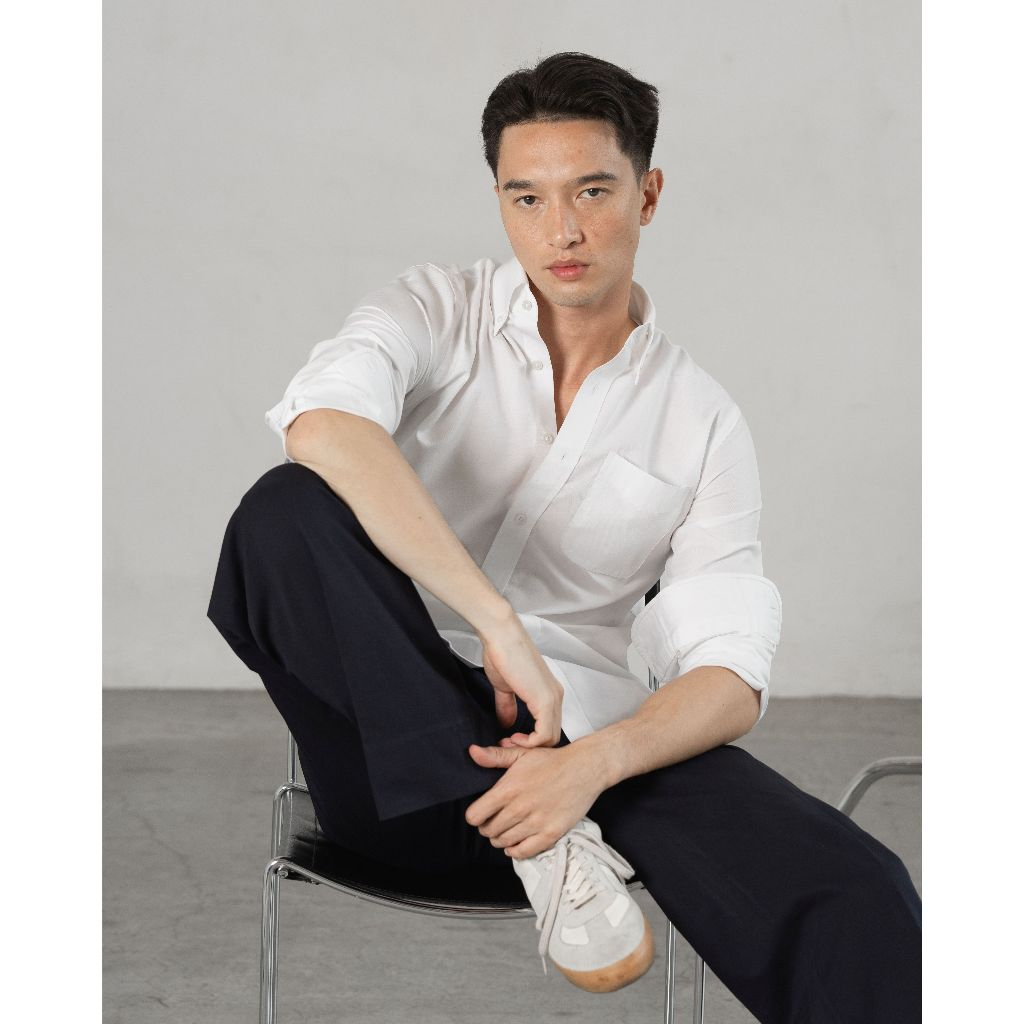 IOC Project - Essential Button Down Shirt เสื้อเชิ้ตแขนยาว
