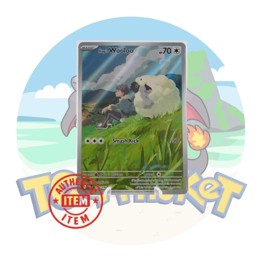 Pokemon Card "Hop's Wooloo AR 170/159" ENG Journey Together