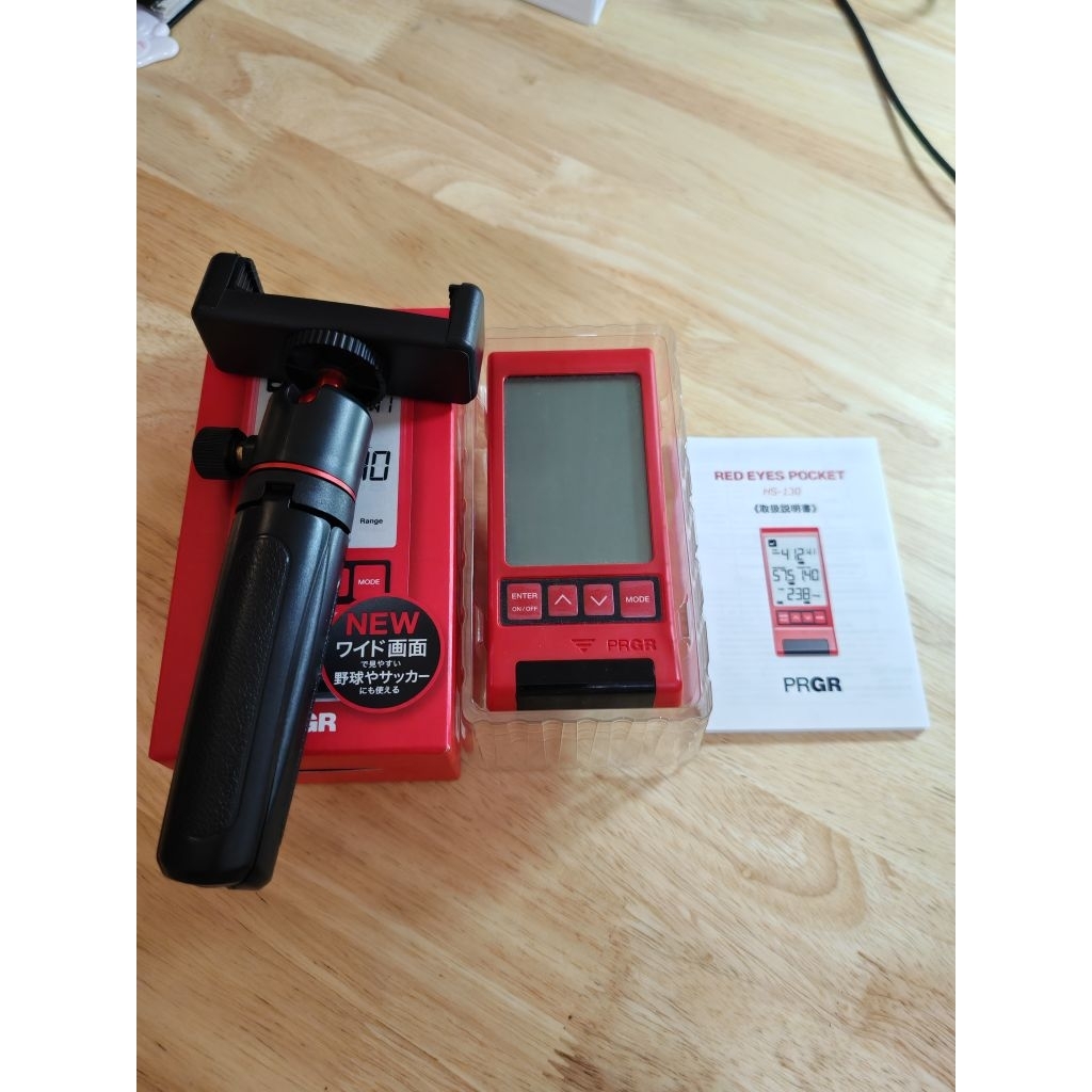 เครื่องวัดระยะตีกอล์ฟ PRGR Golf Launch Monitor มีประกัน