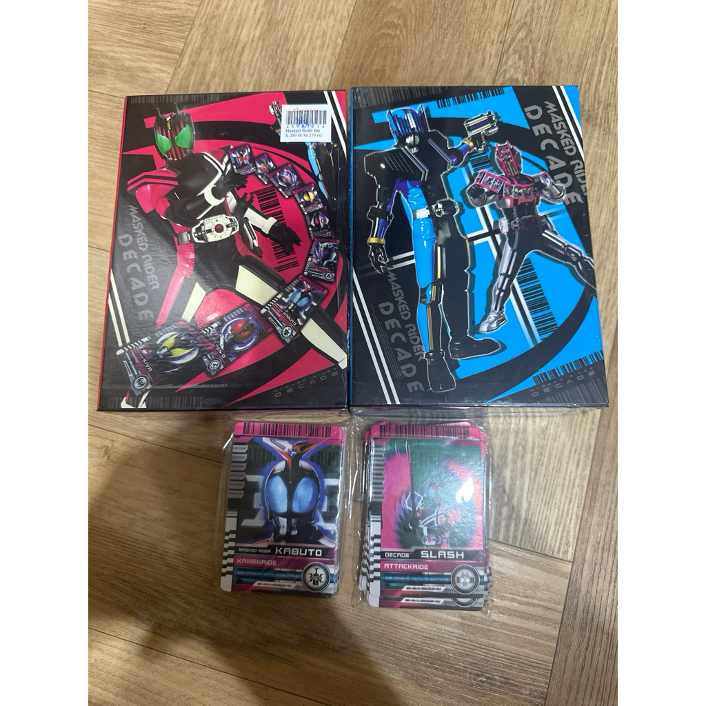 DVD TV Series Masked Rider Decade Volume 1-8 ของแท้ Dex แผ่น 1-3,5-7 sealed 4,8 เปิดเพื่อแกะ box set